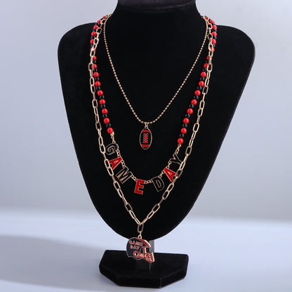 RTS: Game Day Layered Necklace
