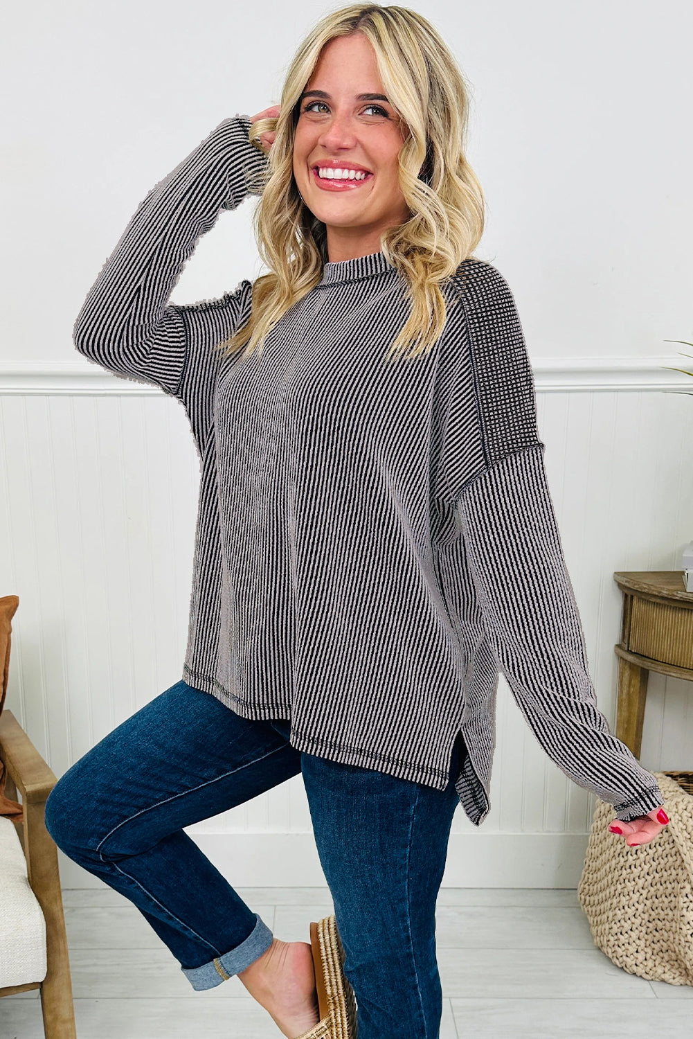 PREORDER: Elliott hi low long sleeve 9.22.25