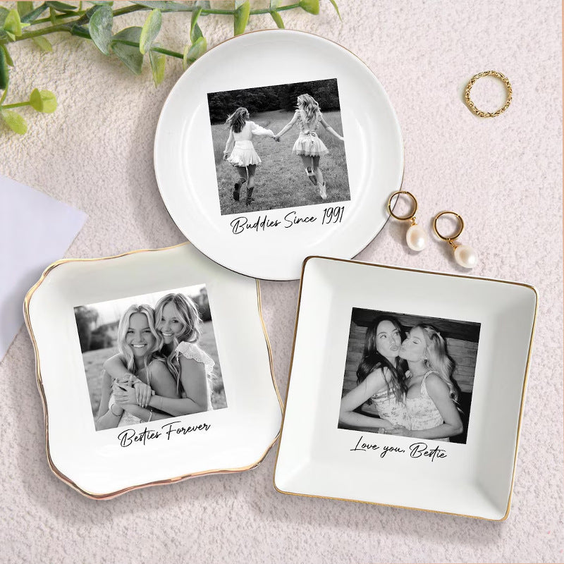 PREORDER: Cherished Moments Photo Trinket Dish (Completely Custom)  7.6.26