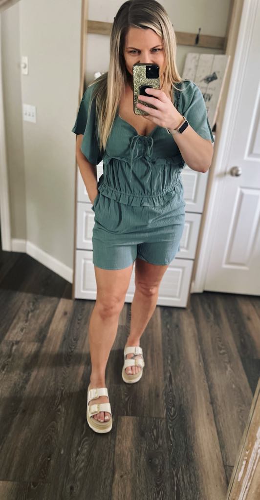 RTS: Sweetheart romper