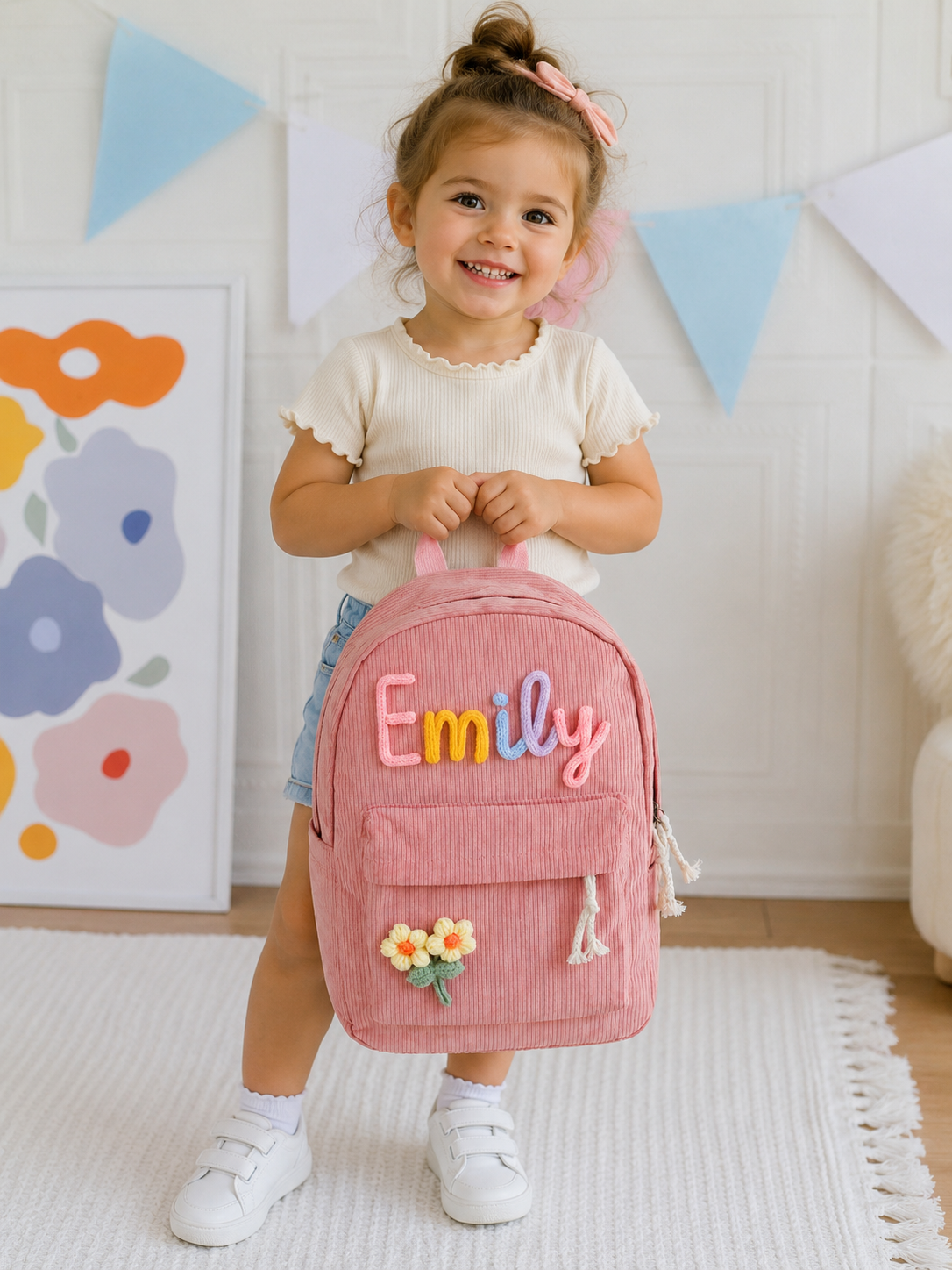 PREORDER: Tiny Trendsetter Embroidered Backpack RERUN 6.15.26