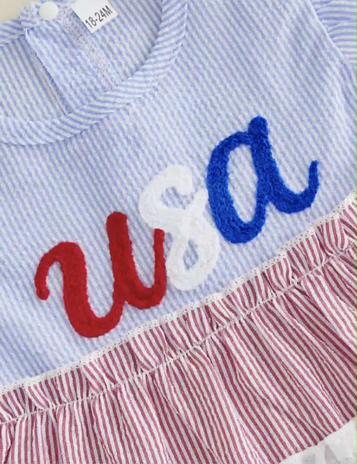 RTS: Faithful Red, White, Blue Dress