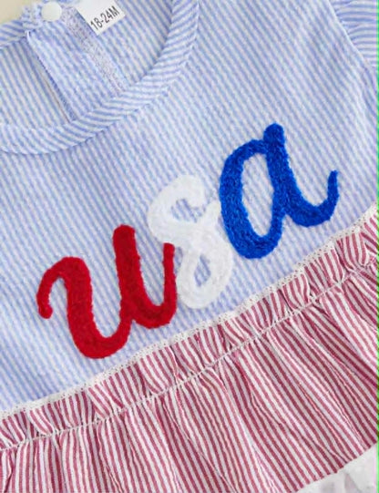 RTS: Faithful Red, White, Blue Dress