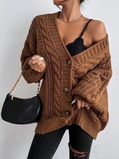 PREORDER: The Aspen Cable Knit Cardigan 11.2.26