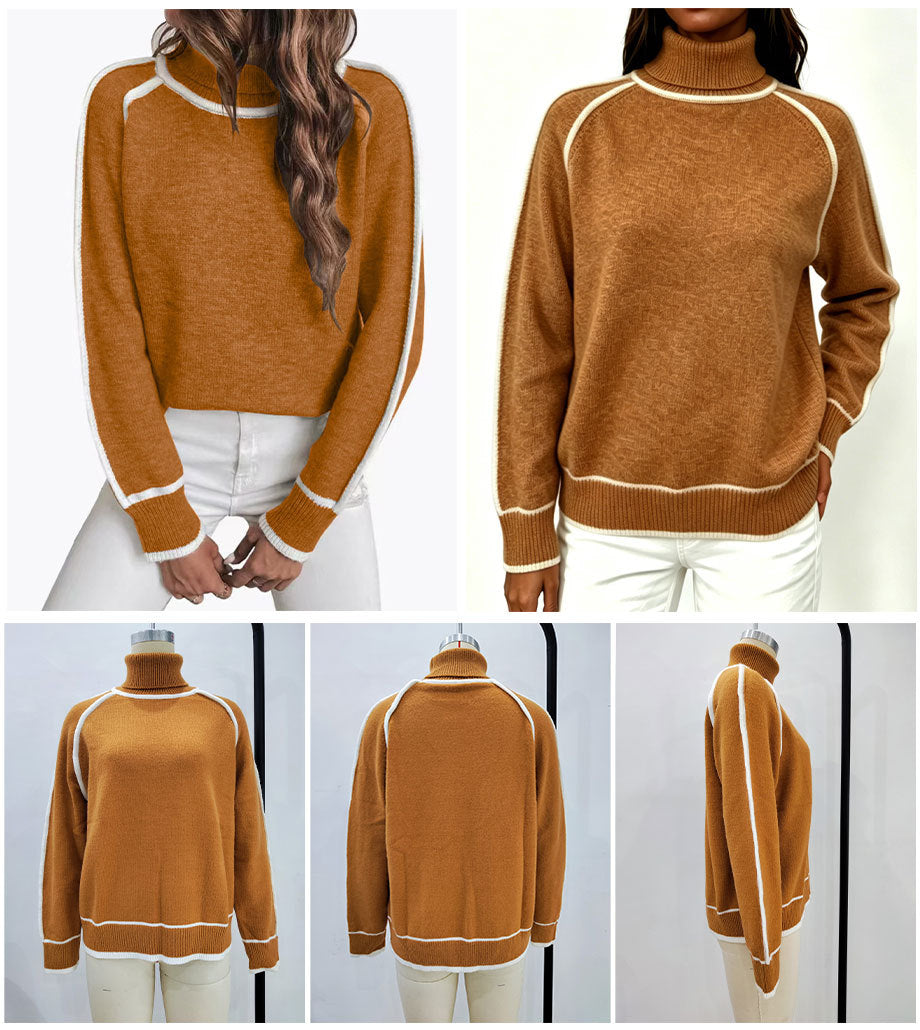 PREORDER: The Lennox Contrast Knit Sweater 11.2.26