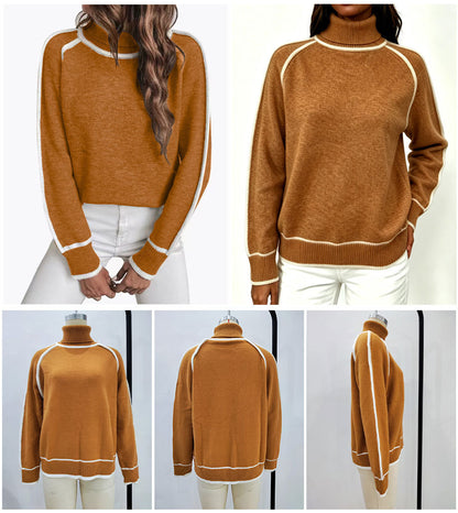 PREORDER: The Lennox Contrast Knit Sweater 11.2.26