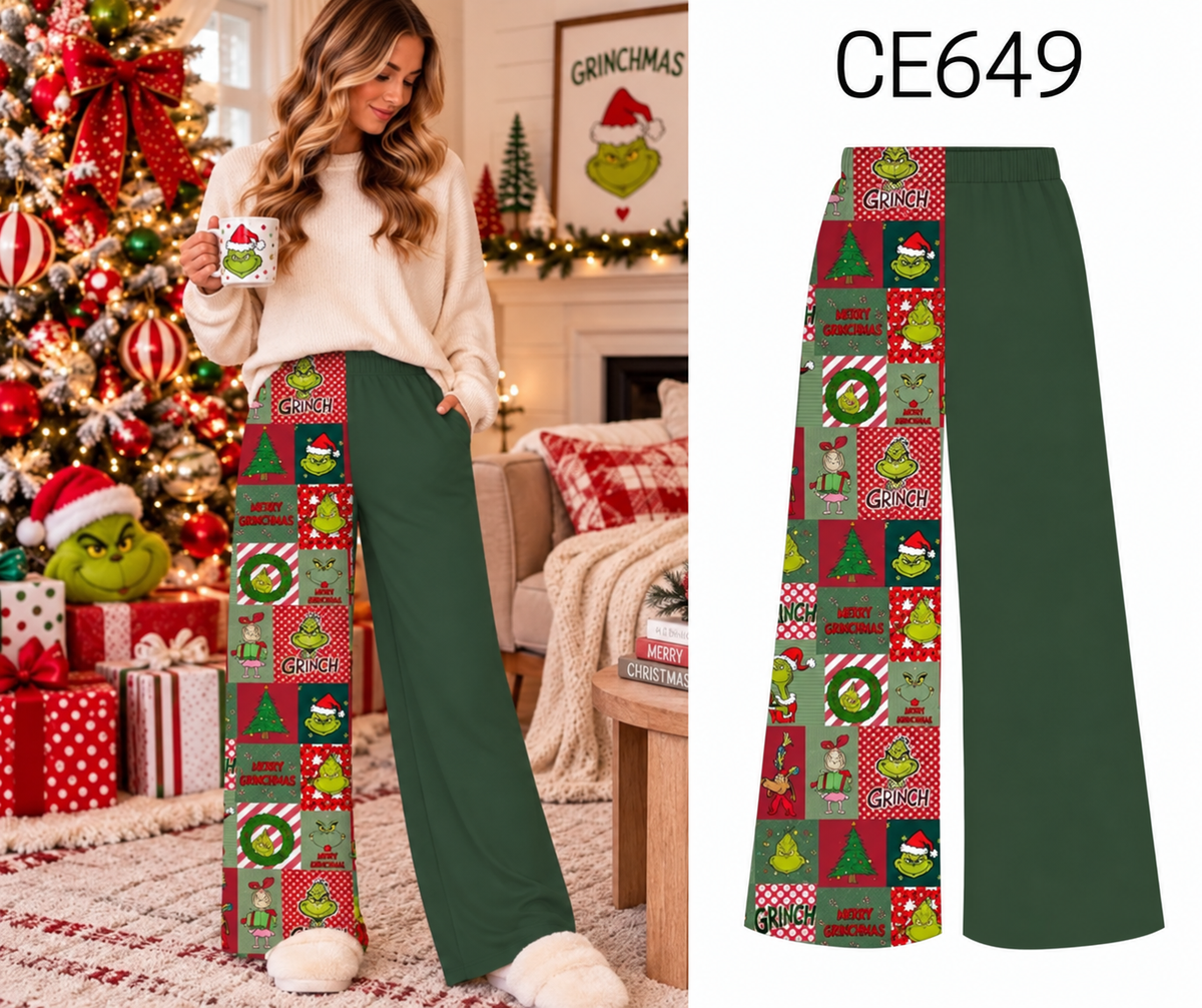 PREORDER: Exclusive Holiday Split Leg Pants 10.5.26