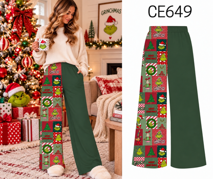 PREORDER: Exclusive Holiday Split Leg Pants 10.5.26