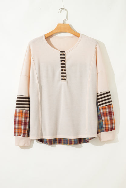 RTS: Saavy Flannel Block Long Sleeve