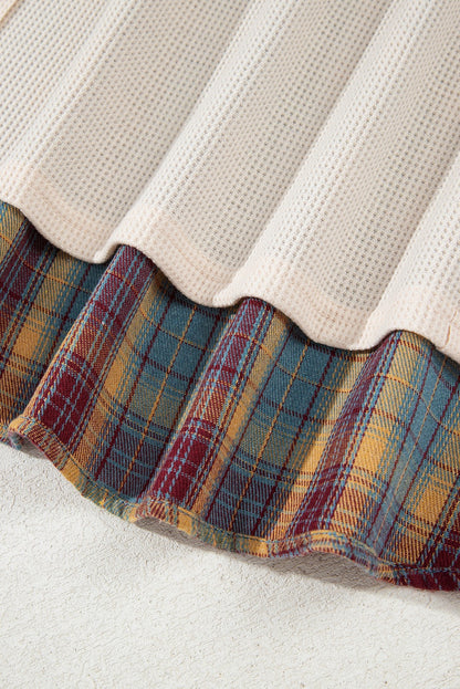 RTS: Saavy Flannel Block Long Sleeve