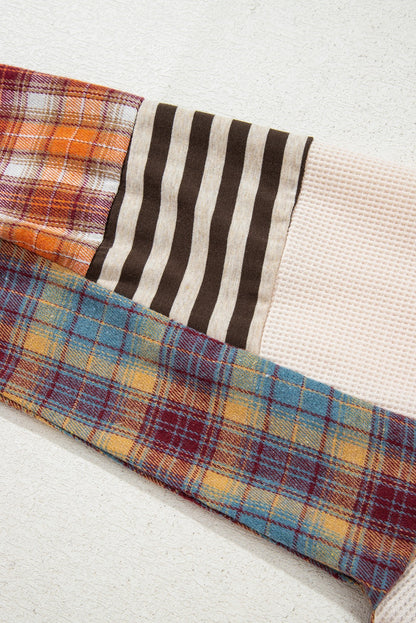 RTS: Saavy Flannel Block Long Sleeve