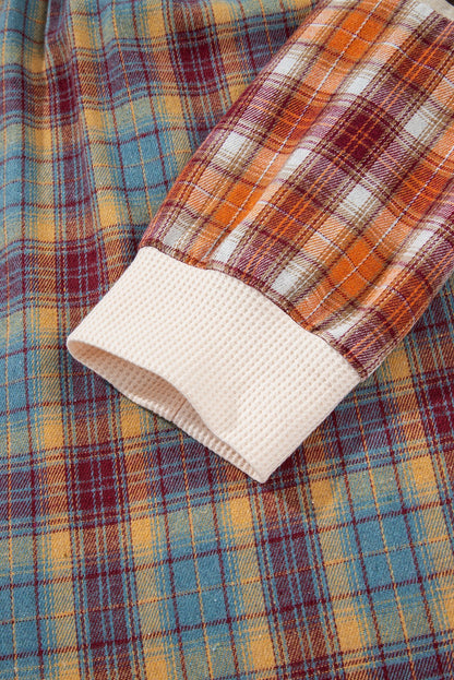 RTS: Saavy Flannel Block Long Sleeve