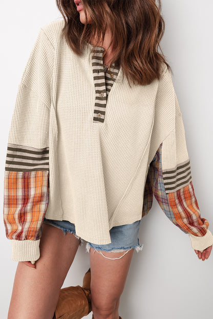RTS: Saavy Flannel Block Long Sleeve