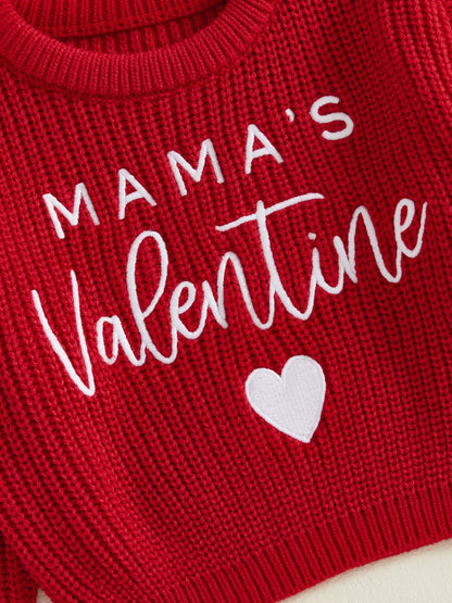 RTS: Mama's Valentine Knit Sweater