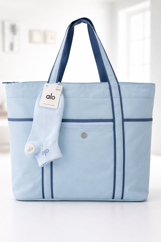 RTS: Nylon Tote with Free Socks