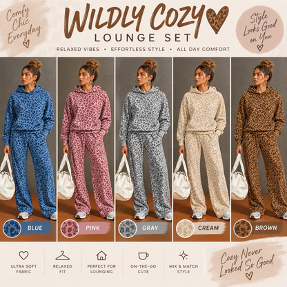 PREORDER: Wildly Cozy Lounge Set  9.14.26