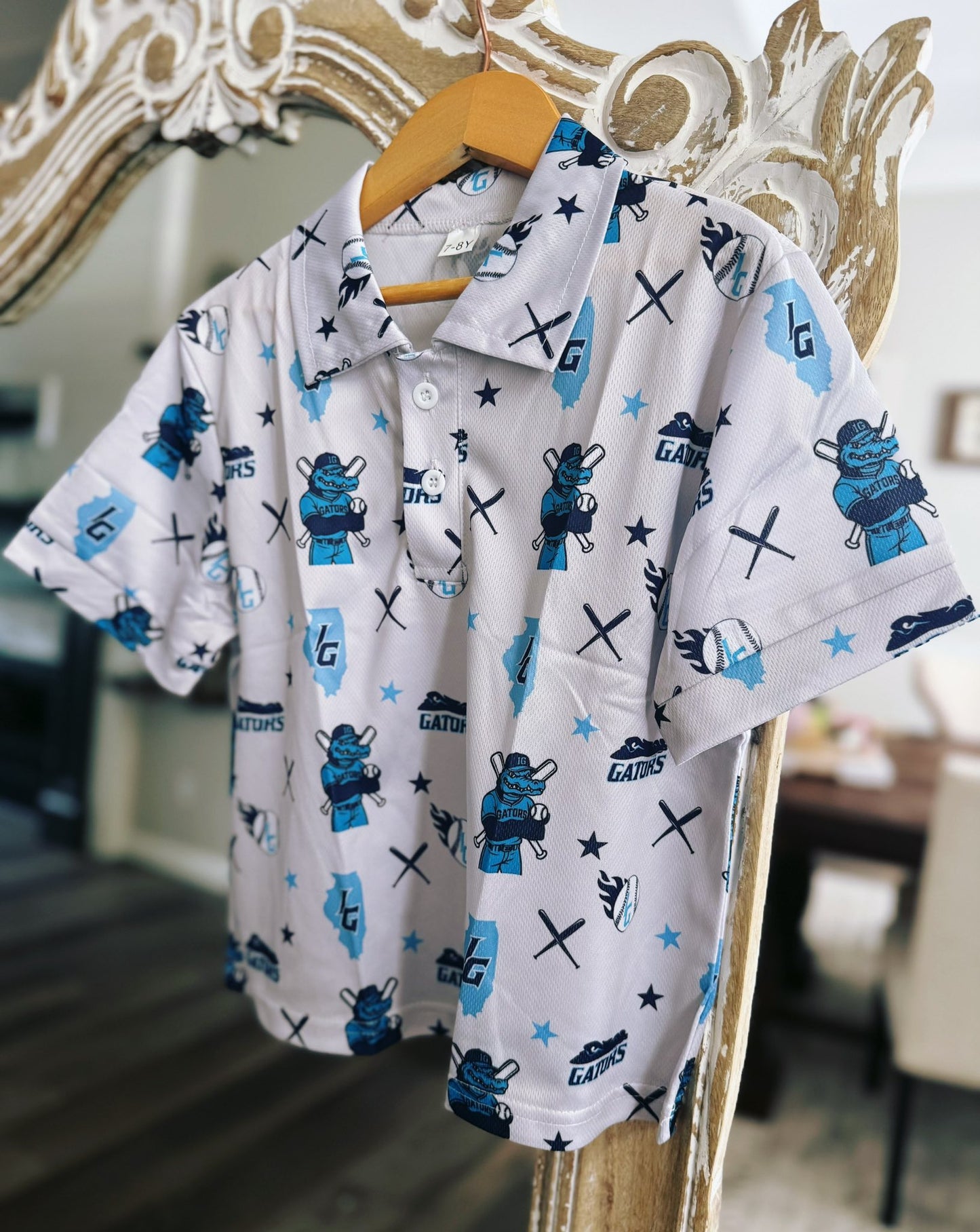 PREORDER: Custom Print POLO ( kids and adults) 9.22.25 osym