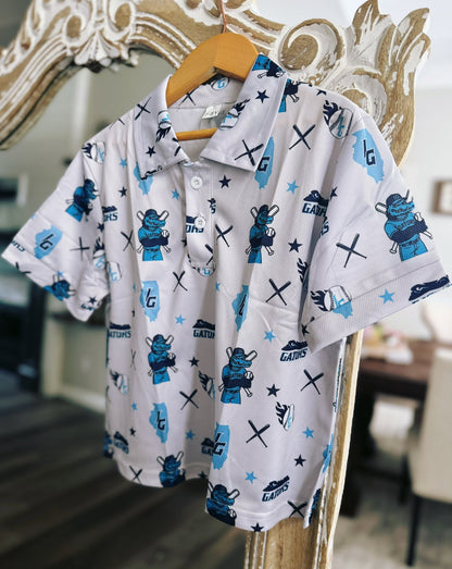 PREORDER: Custom Performance Polo RERUN - MOCK UP NUMBER REQUIRED  9.8.26