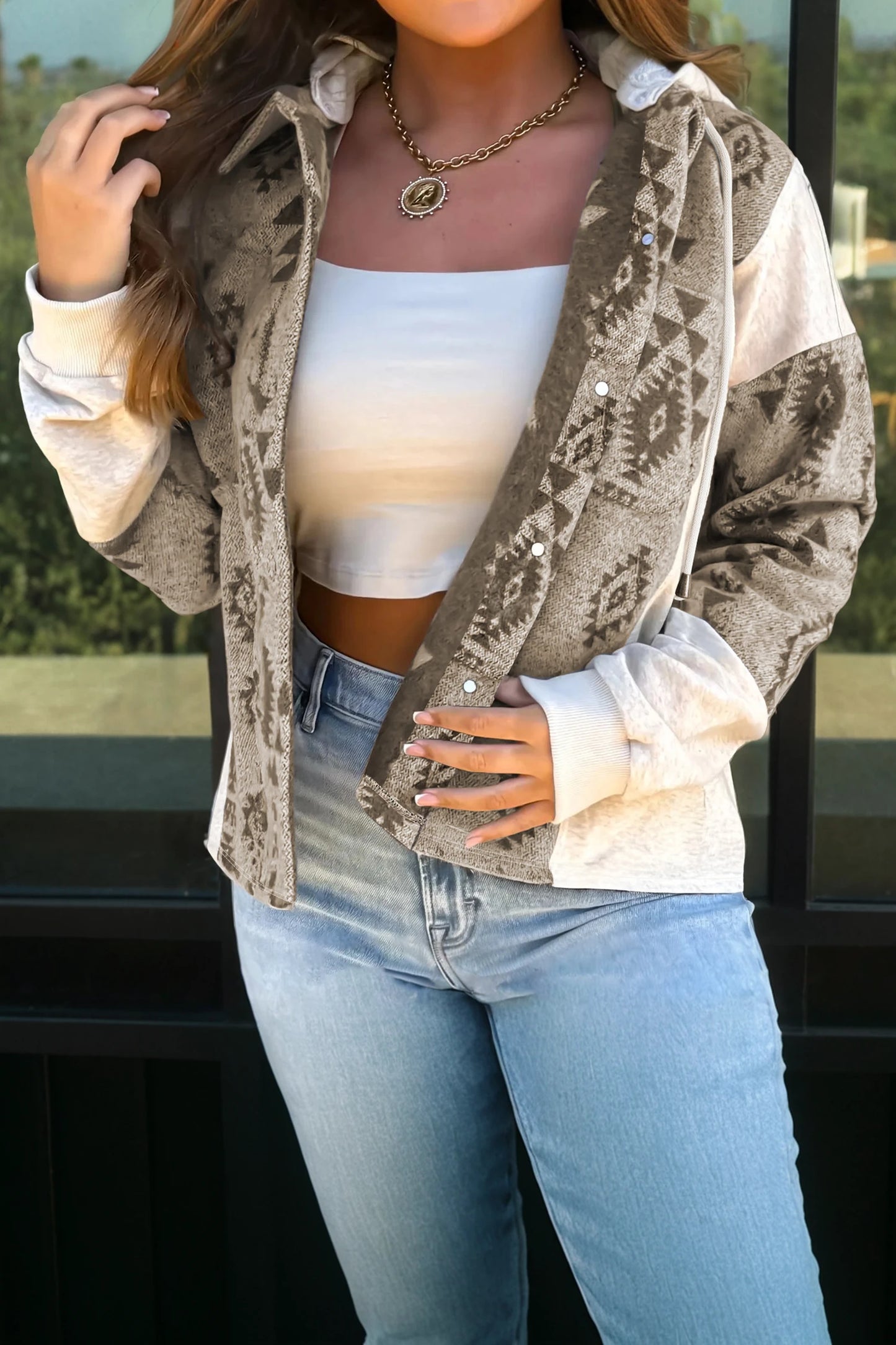 PREORDER: Leesa Aztec shacket 12.8.25