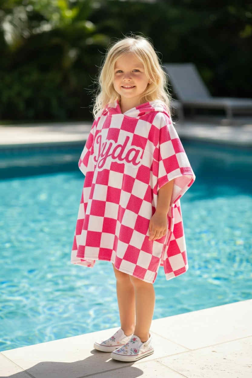PREORDER: Custom Hooded Towel - Solid or Checker 1.19.26 osym