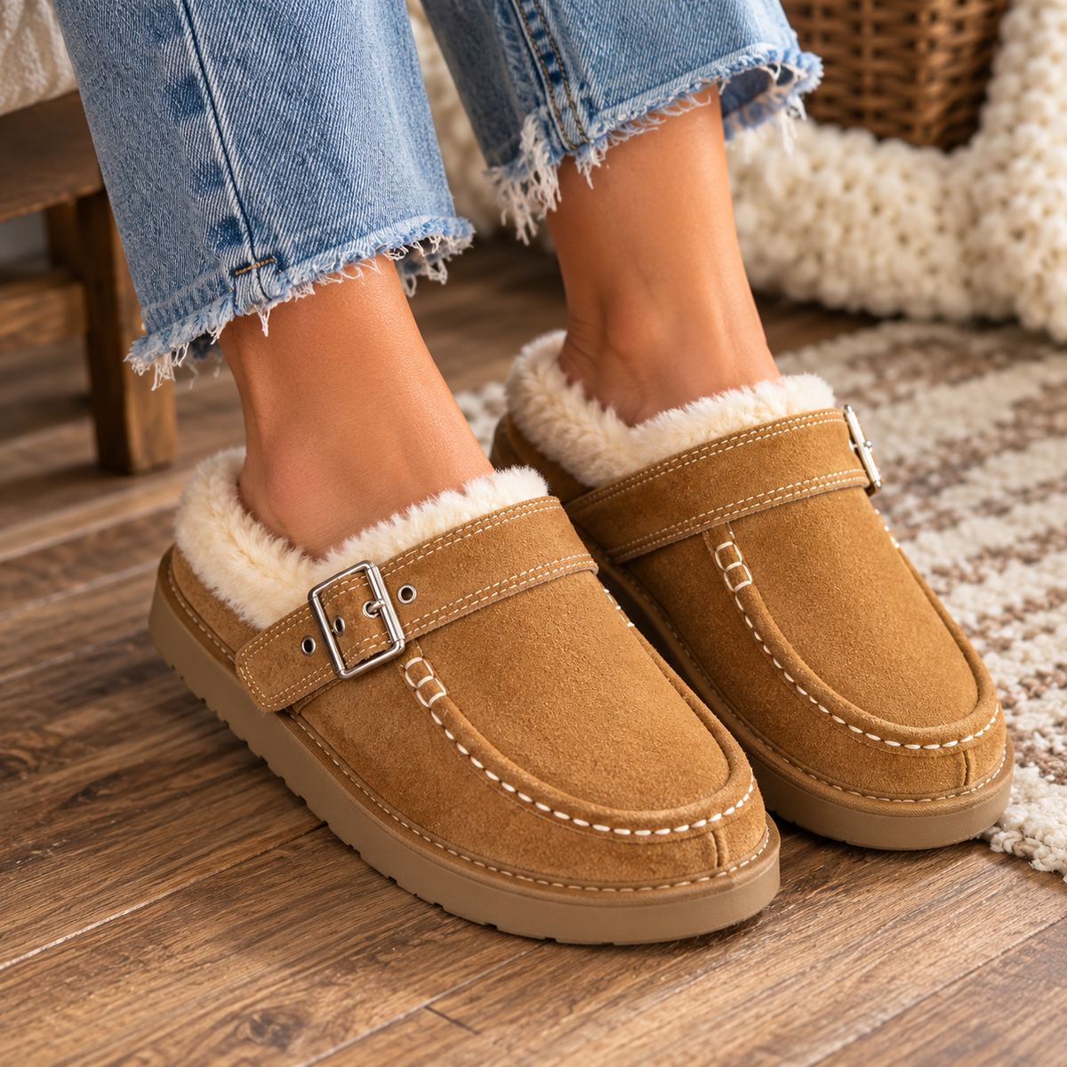 PREORDER: The Millie Sherpa Silp-On Clog 10.26.26