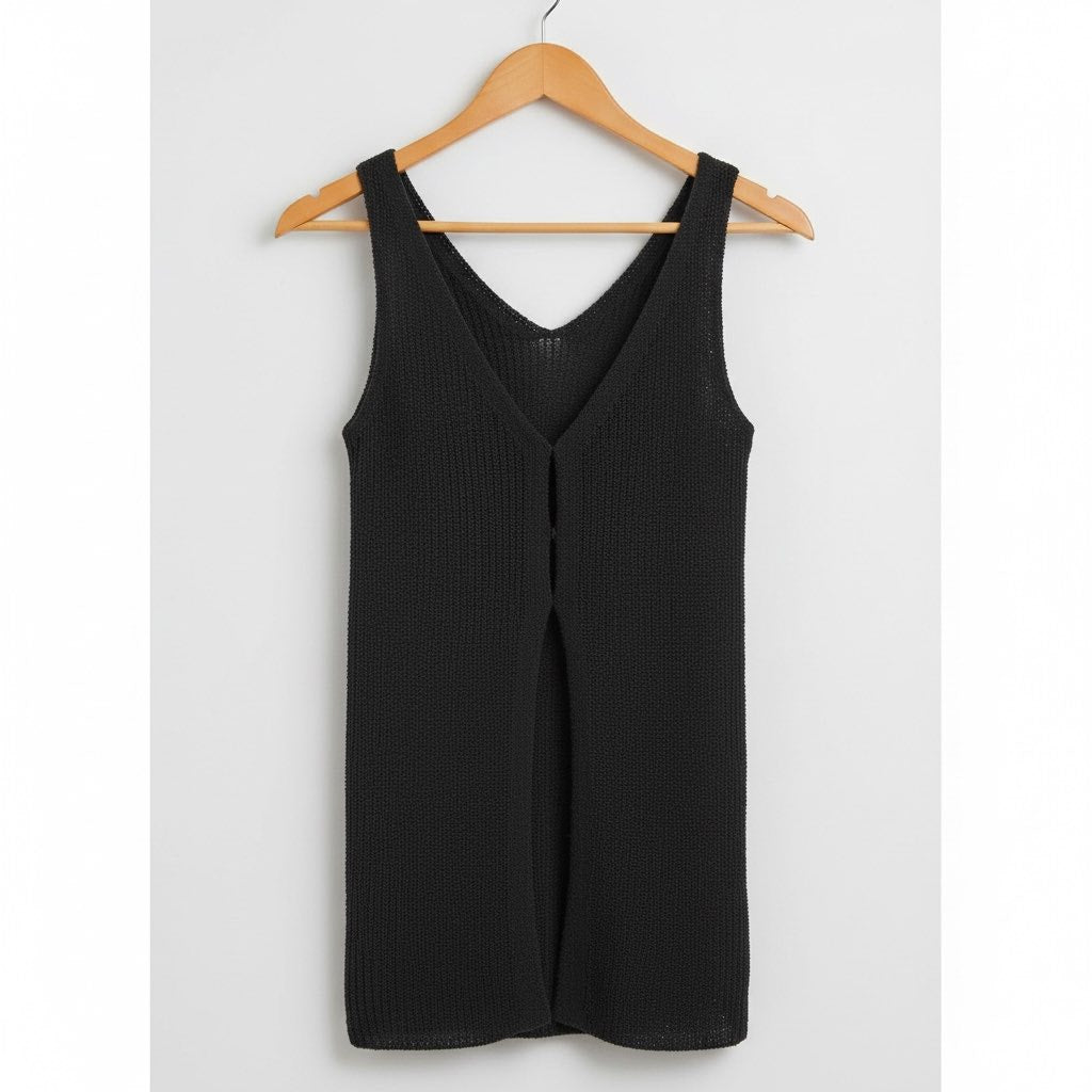 RTS: ZENANA Hood Eye Sweater Layering Vest