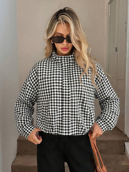 PREORDER: Gingham jacket  9.28.26