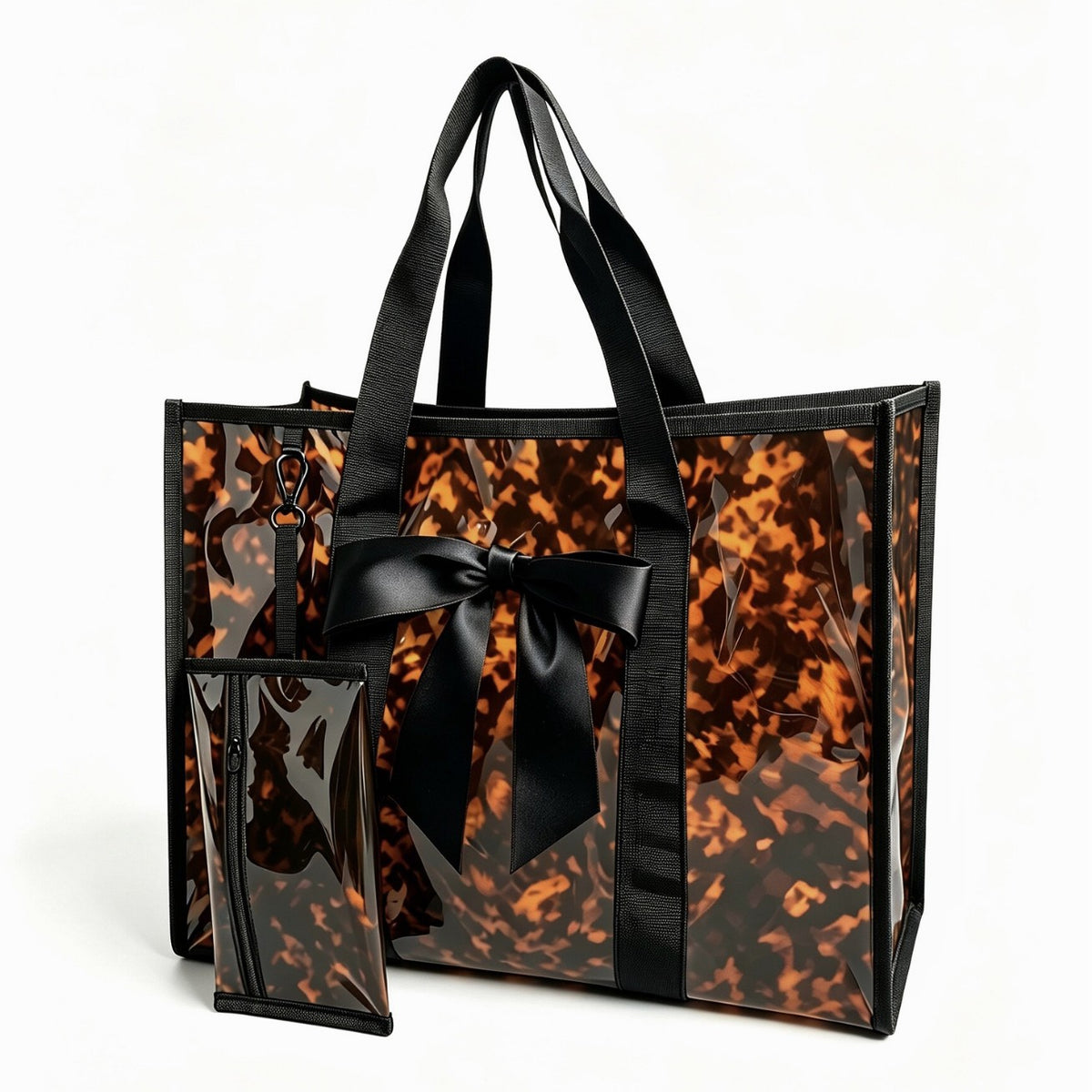 PREORDER: Tortoise PVC Tote  10.19.26