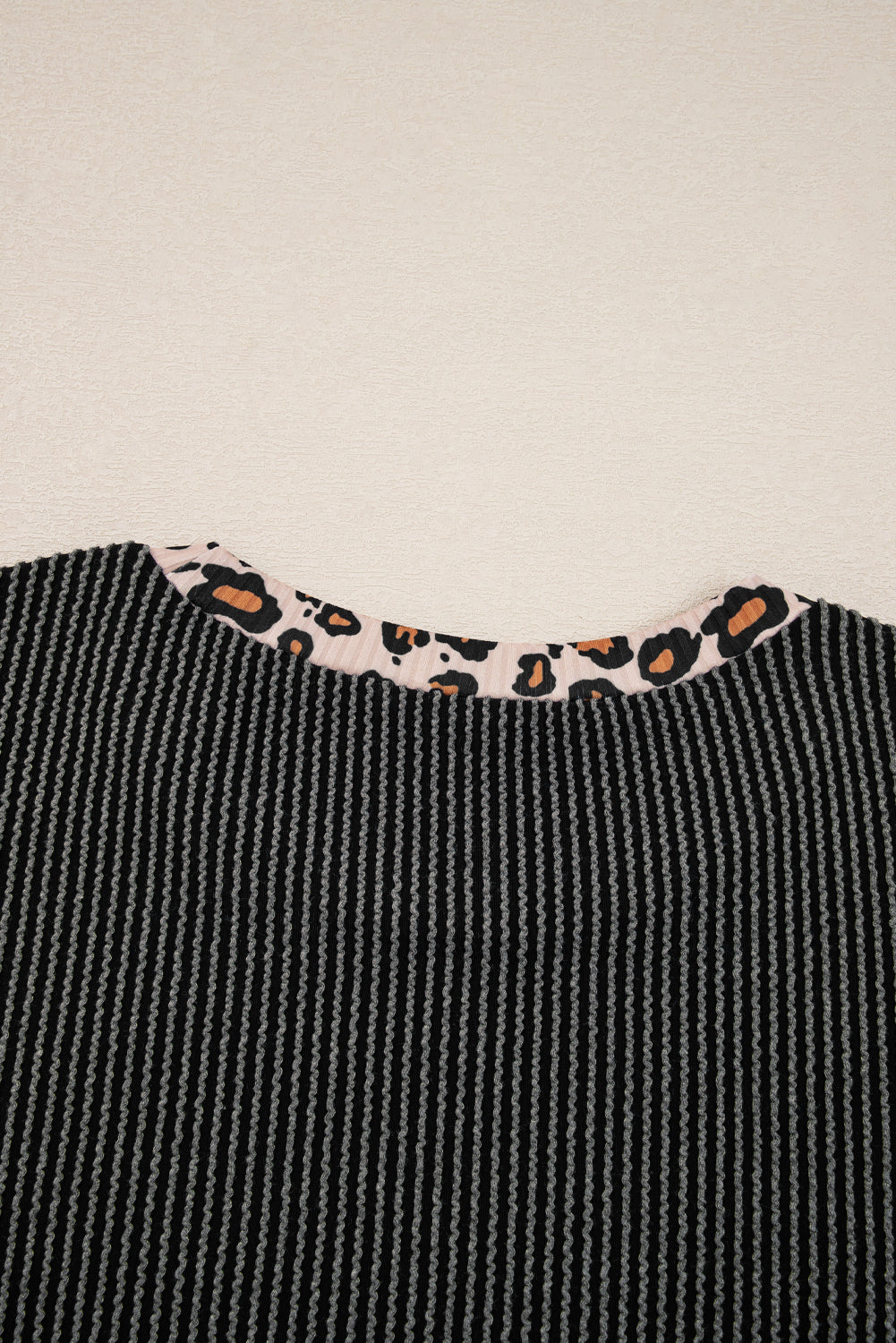 PREORDER: The Shannah Ribbed and Leopard Set (long sleeve) 9.8.25