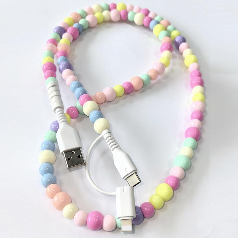 PREORDer: RERUN Dual Beaded Phone Charger  1.19.26
