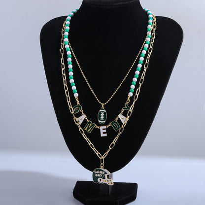 RTS: Game Day Layered Necklace