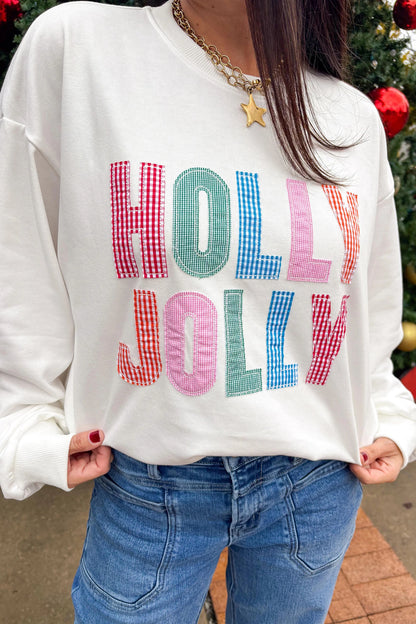 PREORDER: HOLLY JOLLY CREWNECK  10.5.26