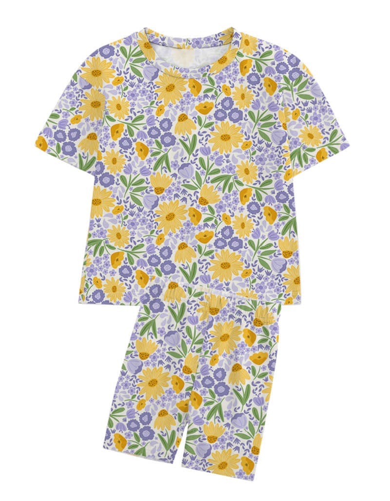 PREORDER: Mommy + Me Custom Oversize Tee & Bike Short Set (Seamless) 5.11.26