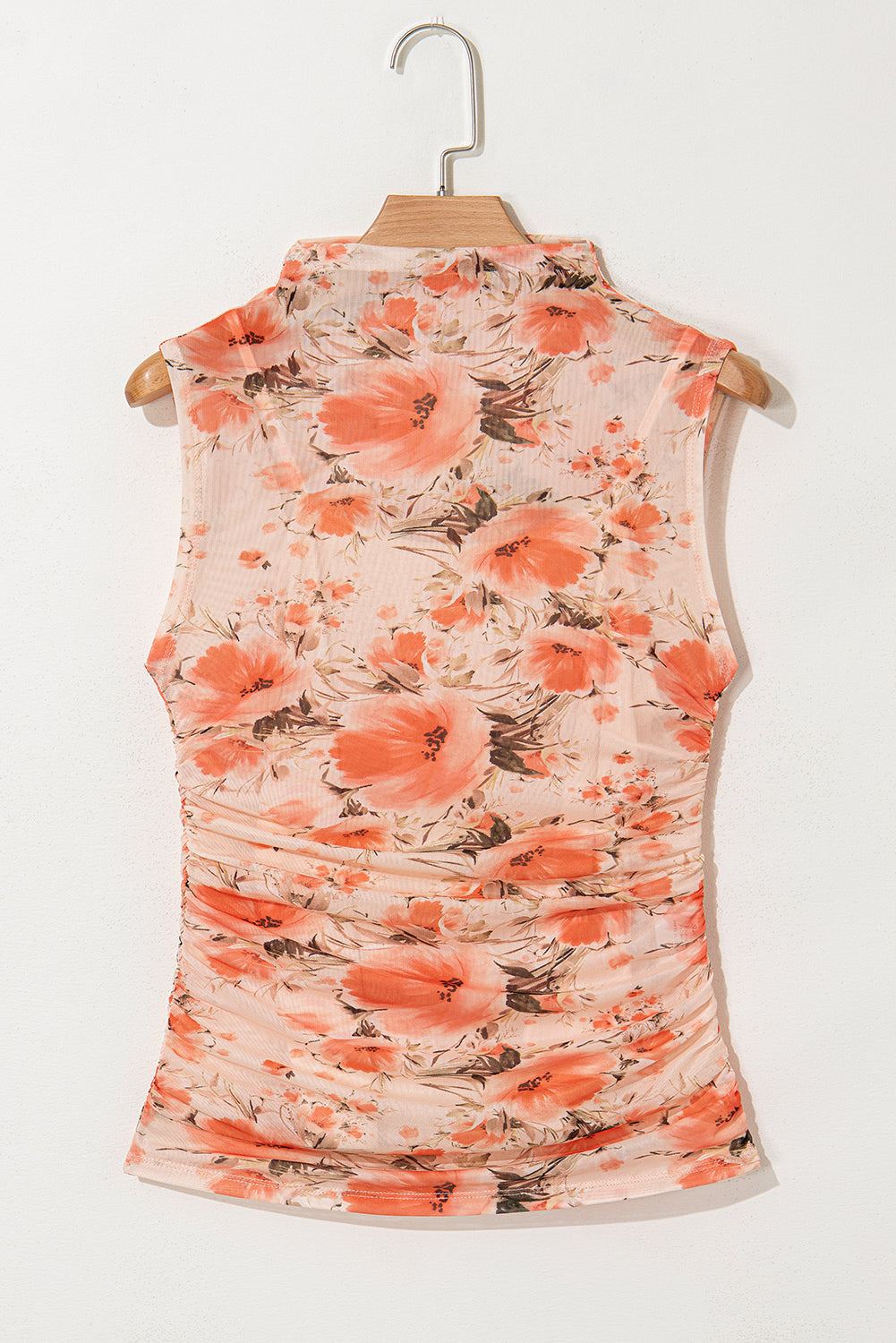 RTS: Women's Floral Mesh Top