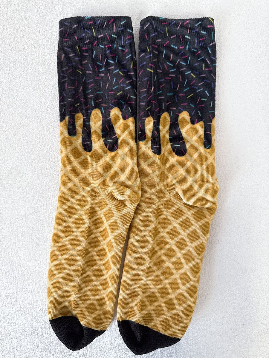 PREORDER: Ice Cream Drip Socks 3.9.26