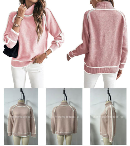 PREORDER: The Lennox Contrast Knit Sweater 11.2.26
