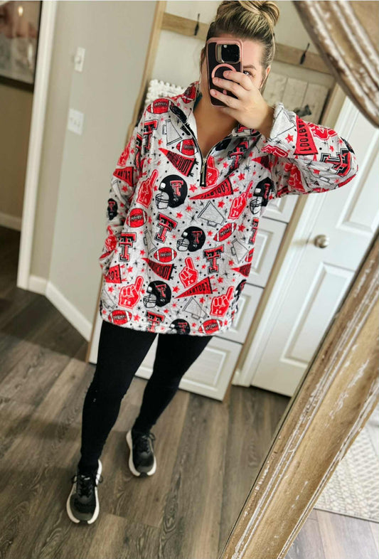 PREORDER: CUSTOM fleece pullover  (customer seamless) 1.19.26