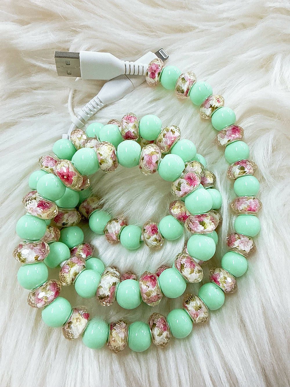 PREORDer: RERUN Dual Beaded Phone Charger  1.19.26