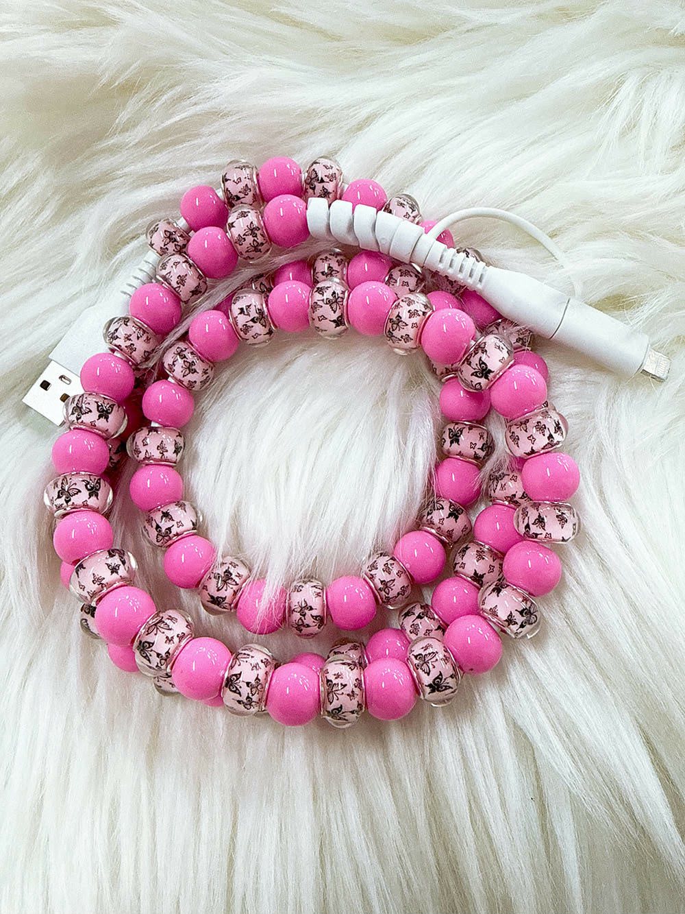 PREORDer: RERUN Dual Beaded Phone Charger  1.19.26