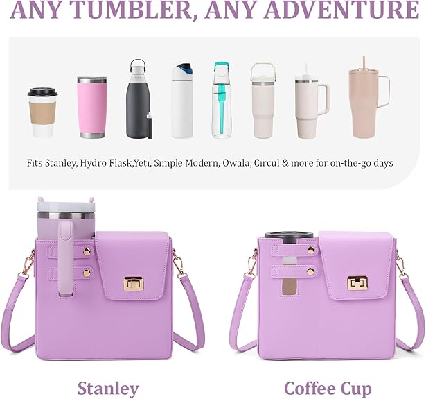PREORDER: On the Go Cup Holder Purse 2.23.26