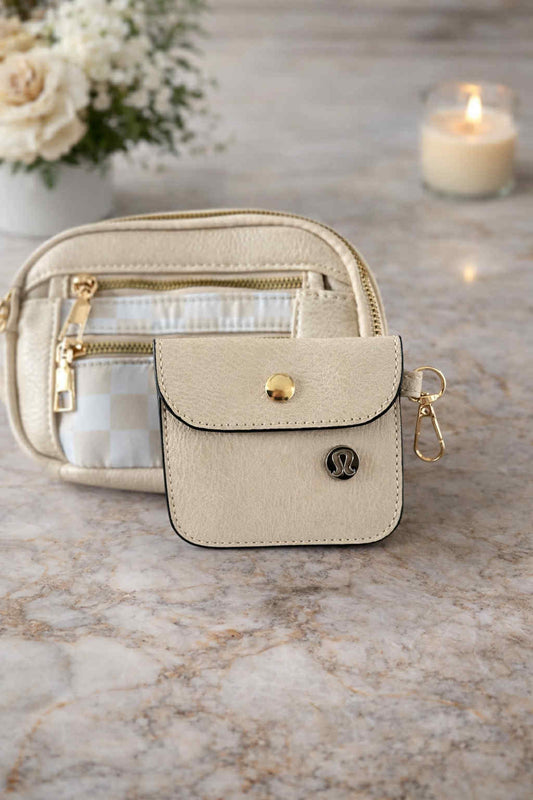 RTS: Luxe Dual Zip Wristlet Wallet