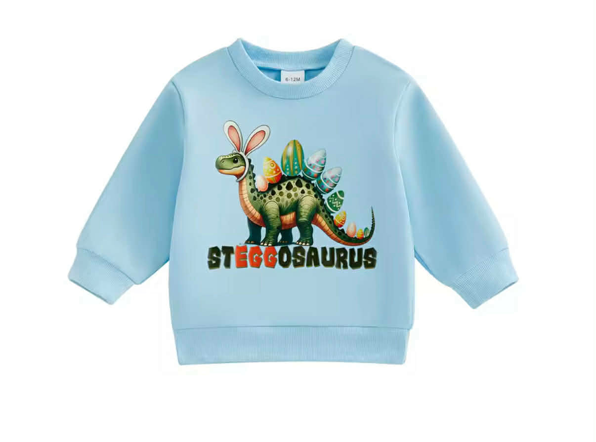 PREORDER: Boys Dino & Chick Graphic Crewnecks 3.9.26 osym