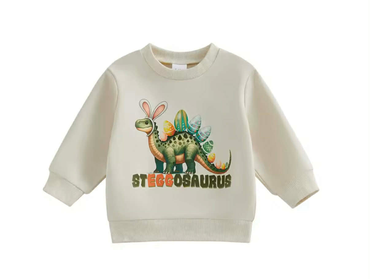 PREORDER: Boys Dino & Chick Graphic Crewnecks 3.9.26 osym
