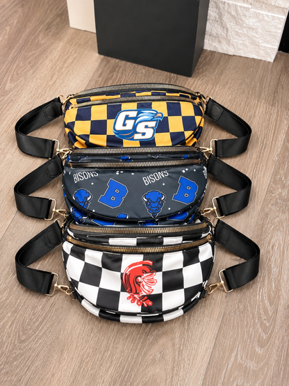 PREORDER: Custom Double Zip Bum Sling Bags RERUN 11.2.26