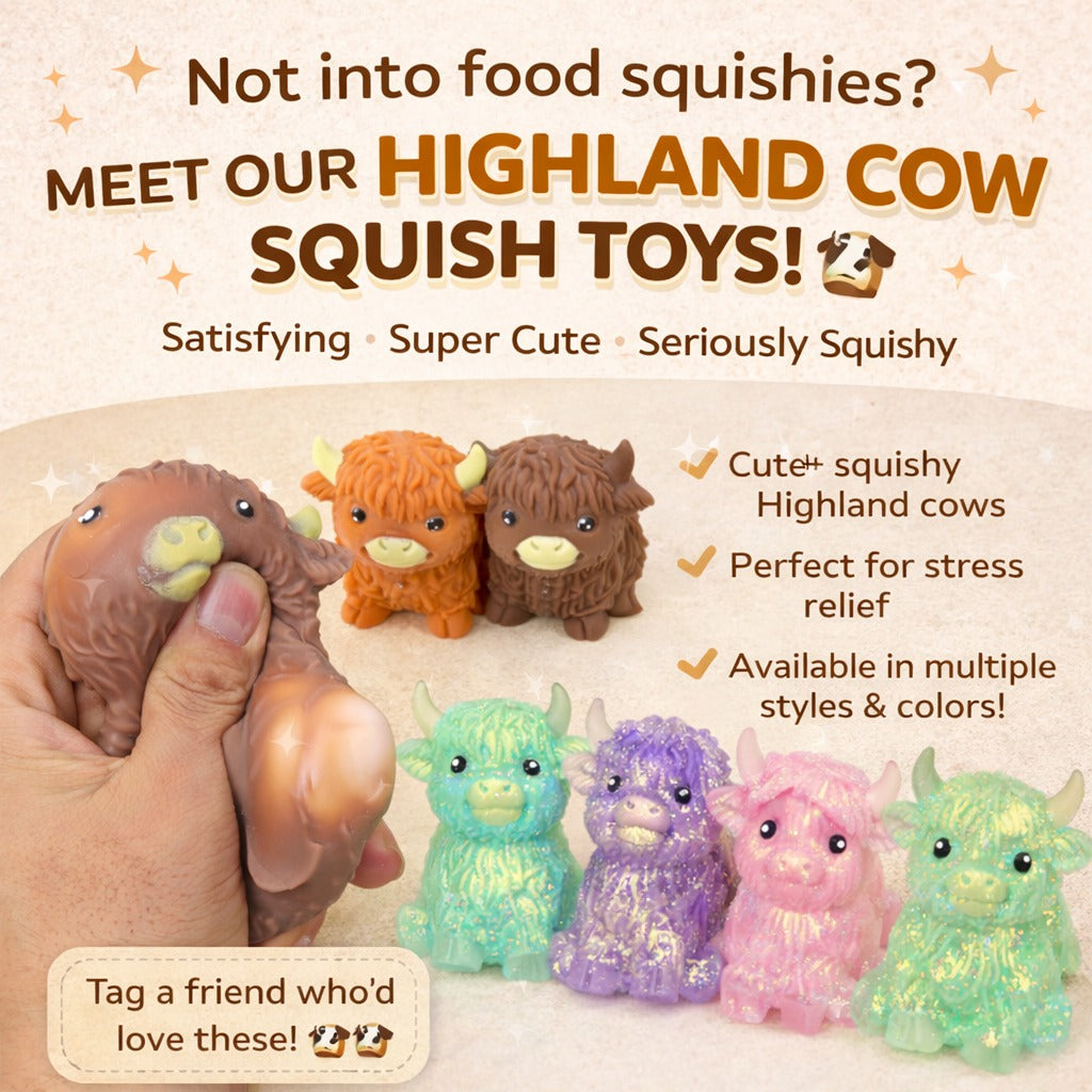 RTS: Highland Cow Squish