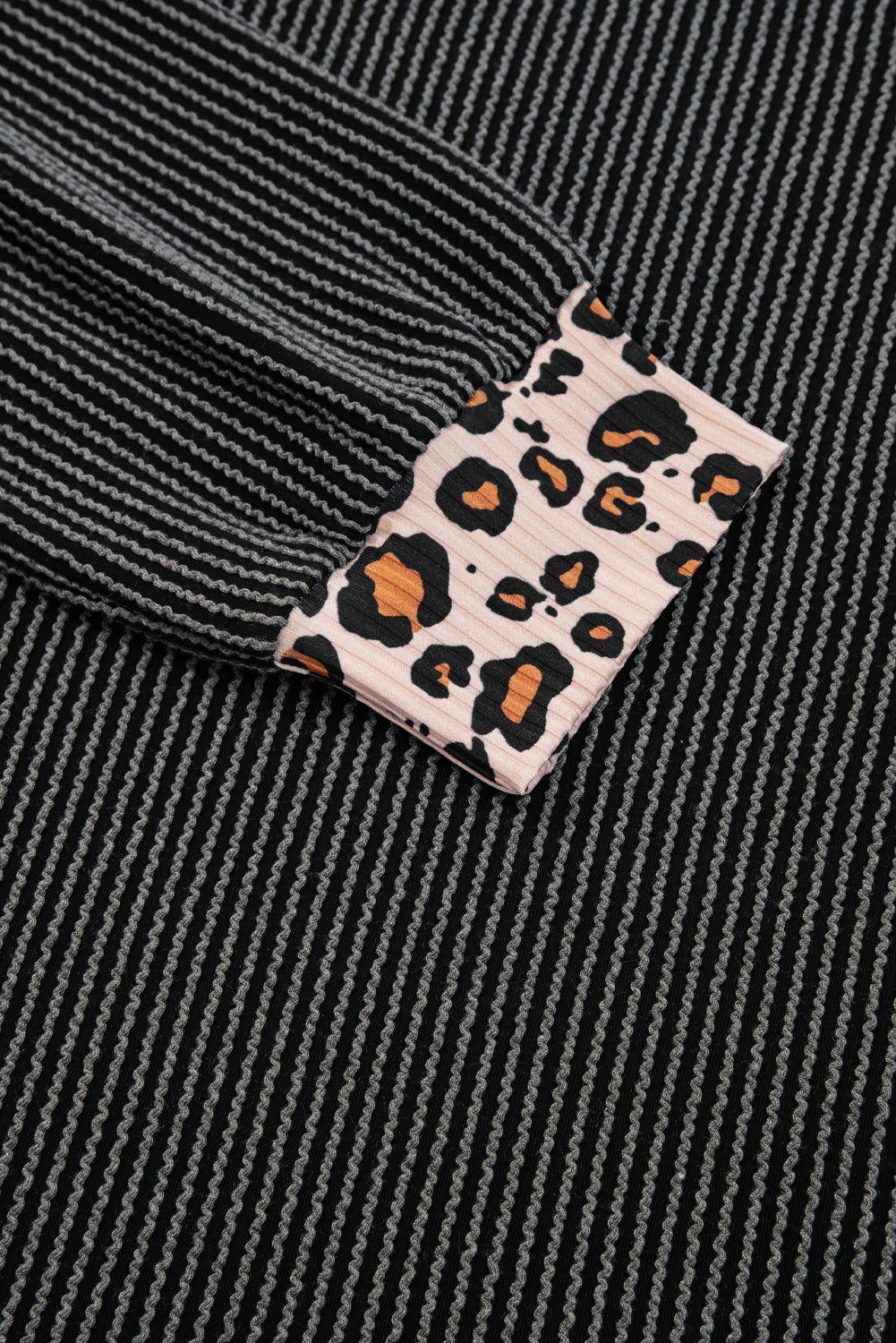 PREORDER: The Shannah Ribbed and Leopard Set (long sleeve) 9.8.25