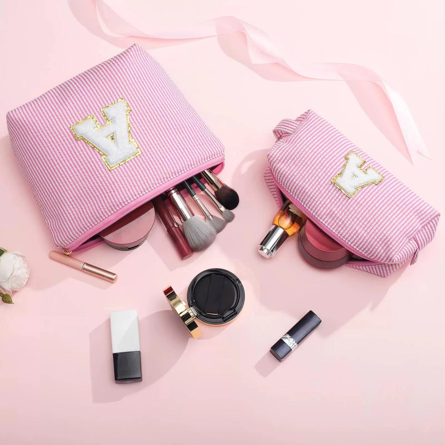 RTS: Personalized Initial Makeup Bag