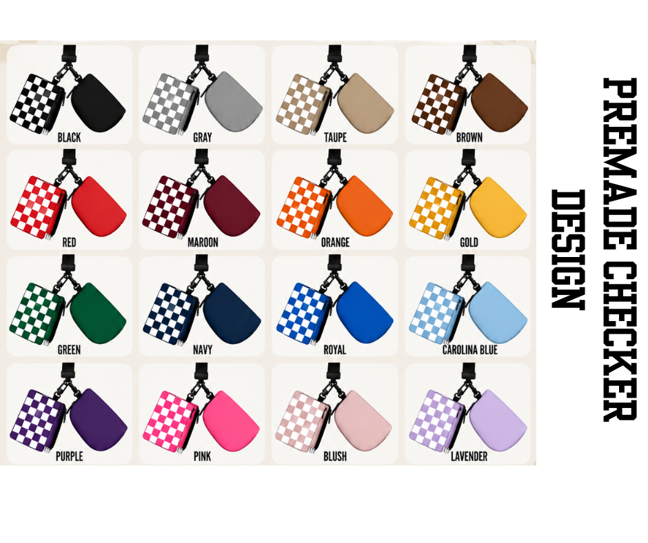 PREORDER: The Custom Dual Wristlet  - Premade Design 9.28.26