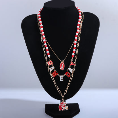 RTS: Game Day Layered Necklace