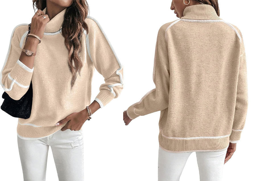 PREORDER: The Lennox Contrast Knit Sweater 11.2.26
